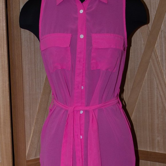 Chiffon Hi Low Tunic - Picture 2 of 4